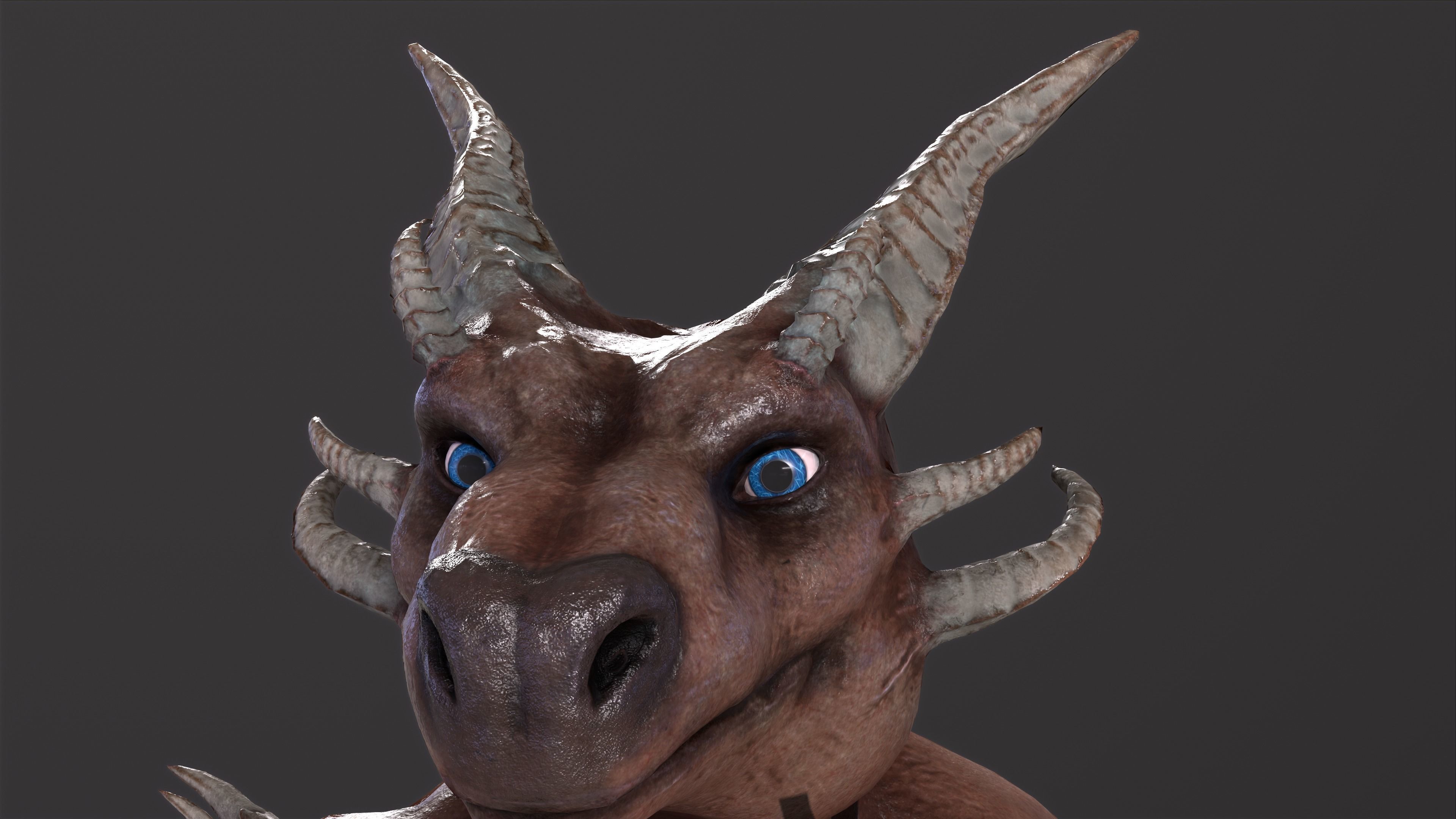 Beast Mutant Pack 2 Low-poly 3D model_49