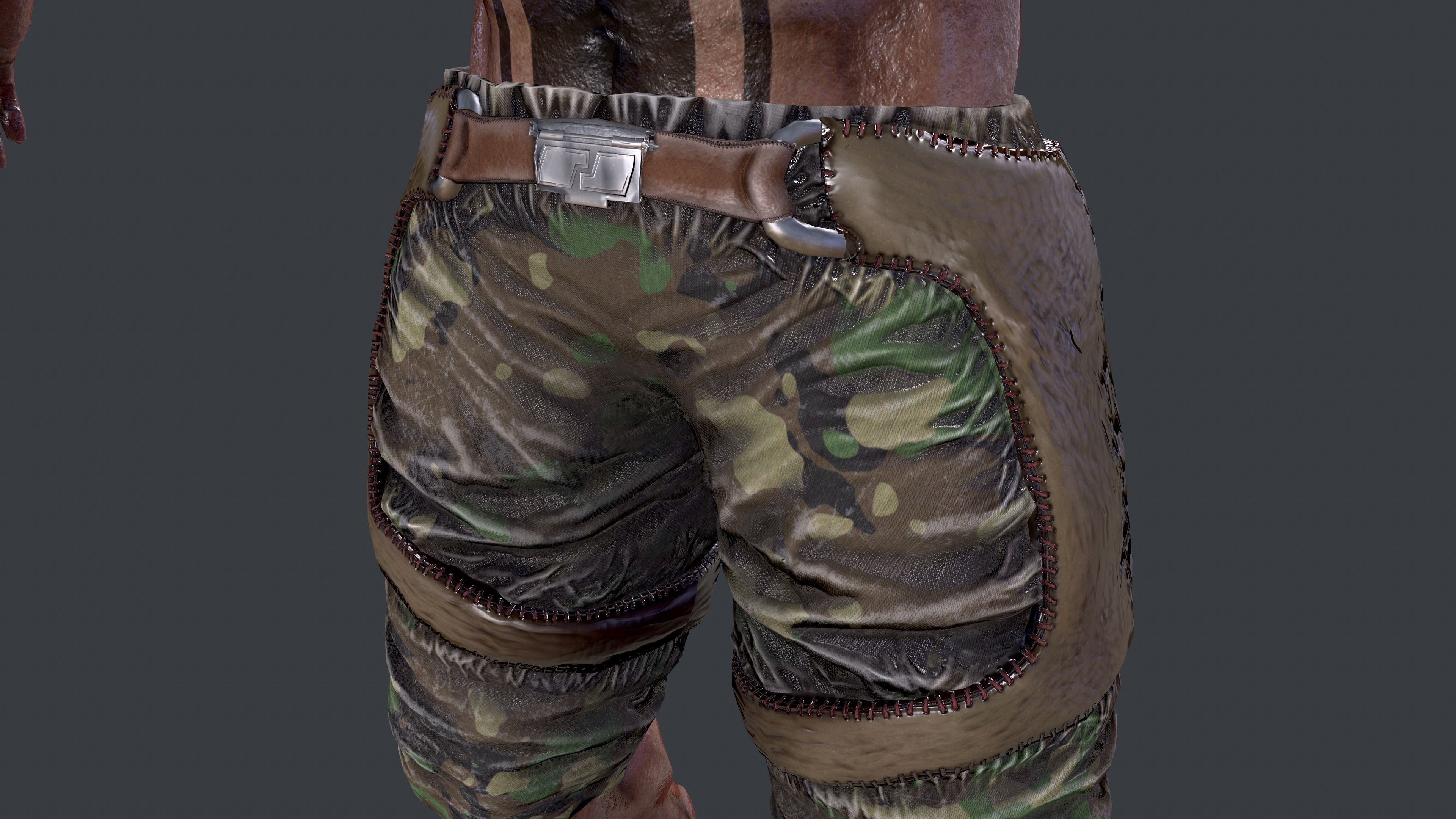 Beast Mutant Pack 2 Low-poly 3D model_46