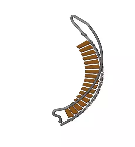 Spiral Tube Staircase