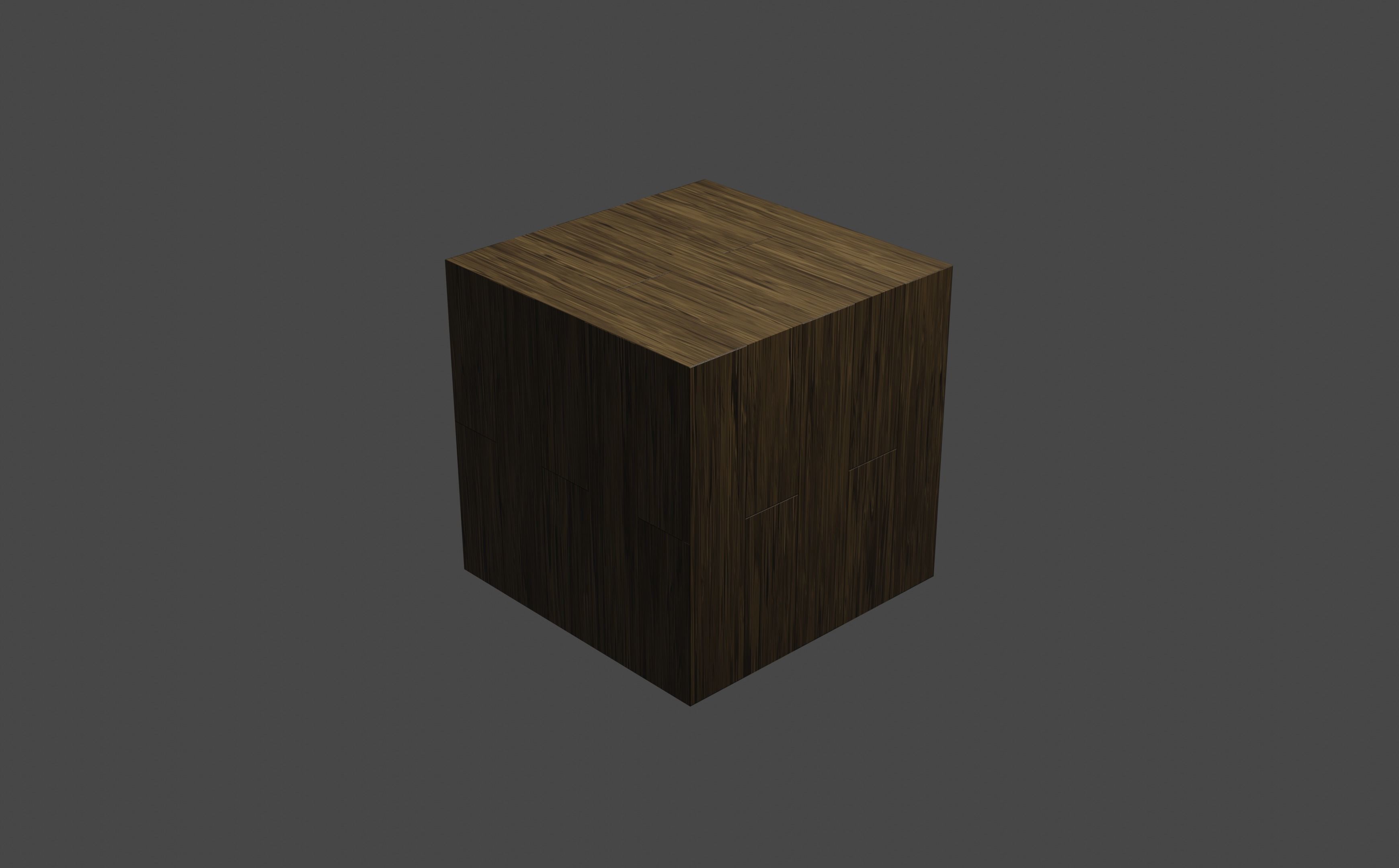 Peruvian Walnut Wood Texture 3D model_1