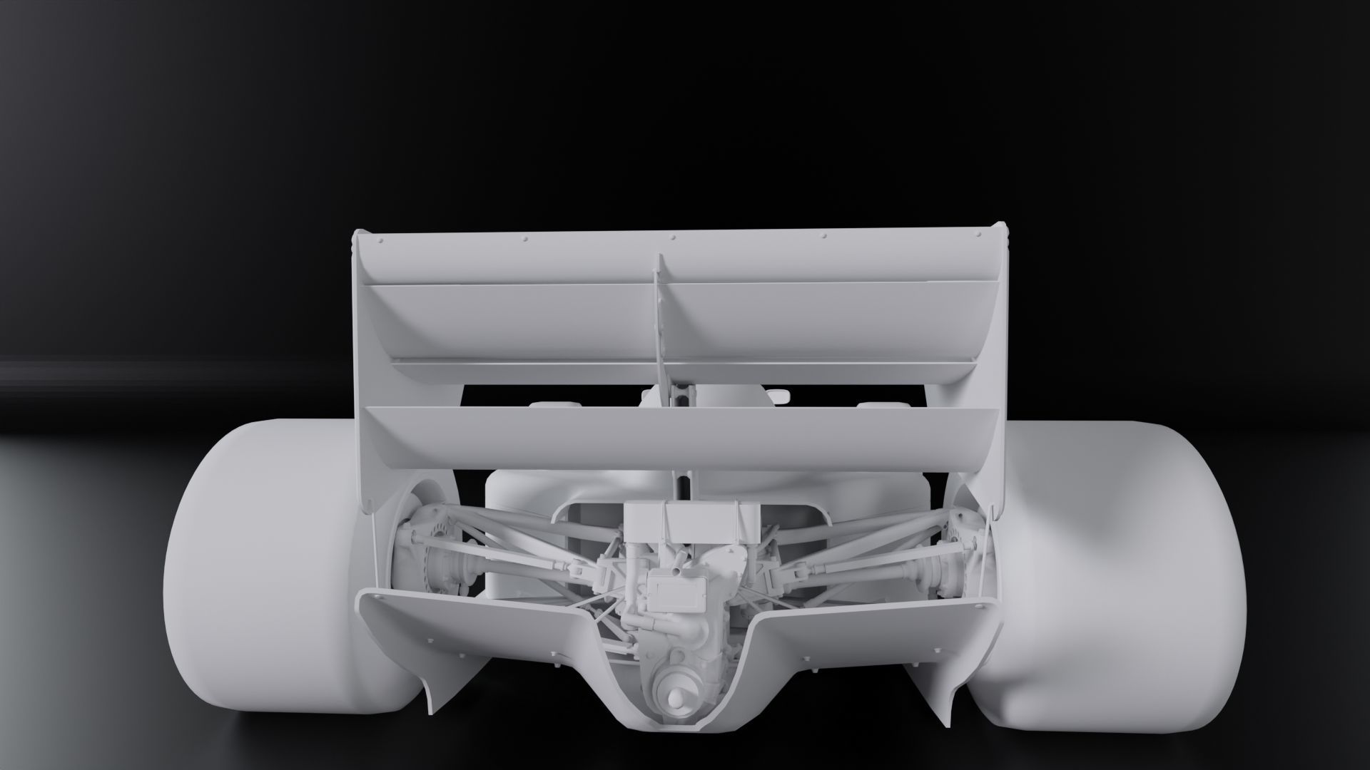 Lotus 98T Low Poly PRINT AND 3D MODEL RACE CAR FORMULA 1  Low-poly 3D model_2