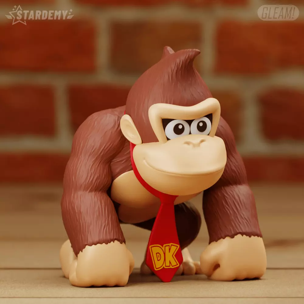 Donkey Kong Country 3 models Easy to print 3D print model_0