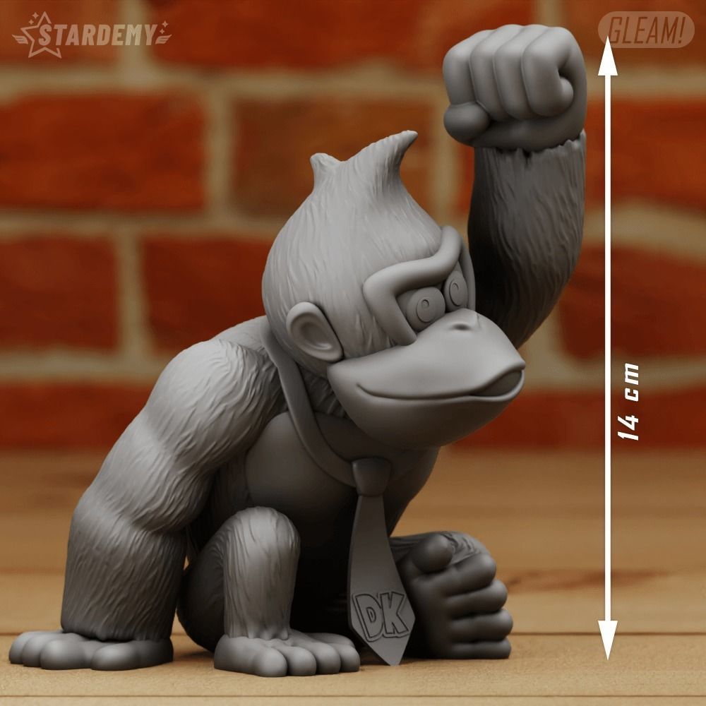 Donkey Kong Country 3 models Easy to print 3D print model_7