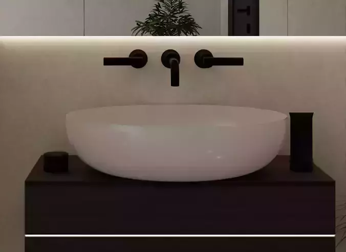 Sink and faucet
