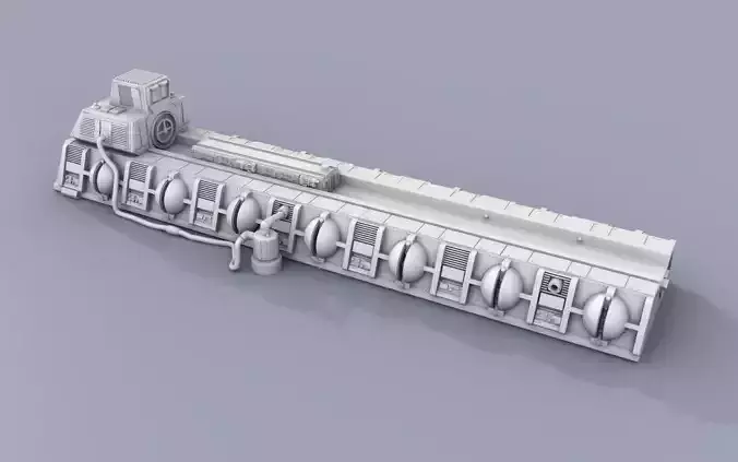 BattleStar Galactica Colonial Viper Launch Pad 1-24 scale