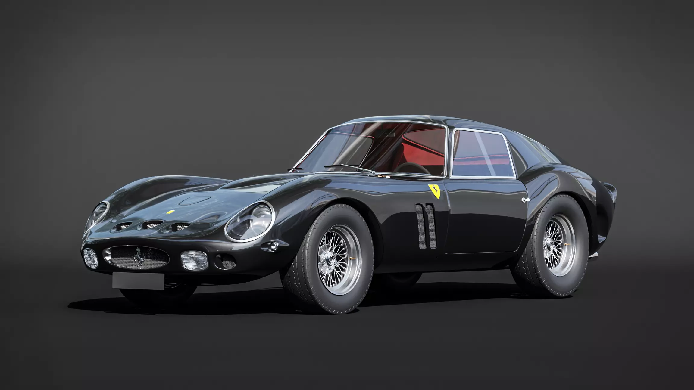 Ferrari 250 GTO - The Greatest Ferrari Ever Made Low-poly 3D model_0