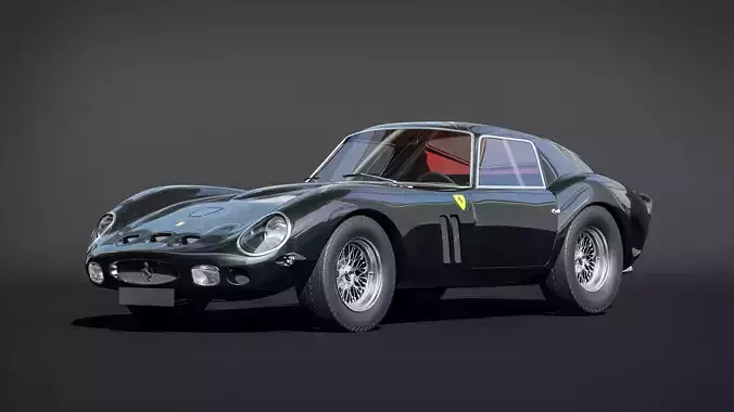 Ferrari 250 GTO - The Greatest Ferrari Ever Made Low-poly 3D model