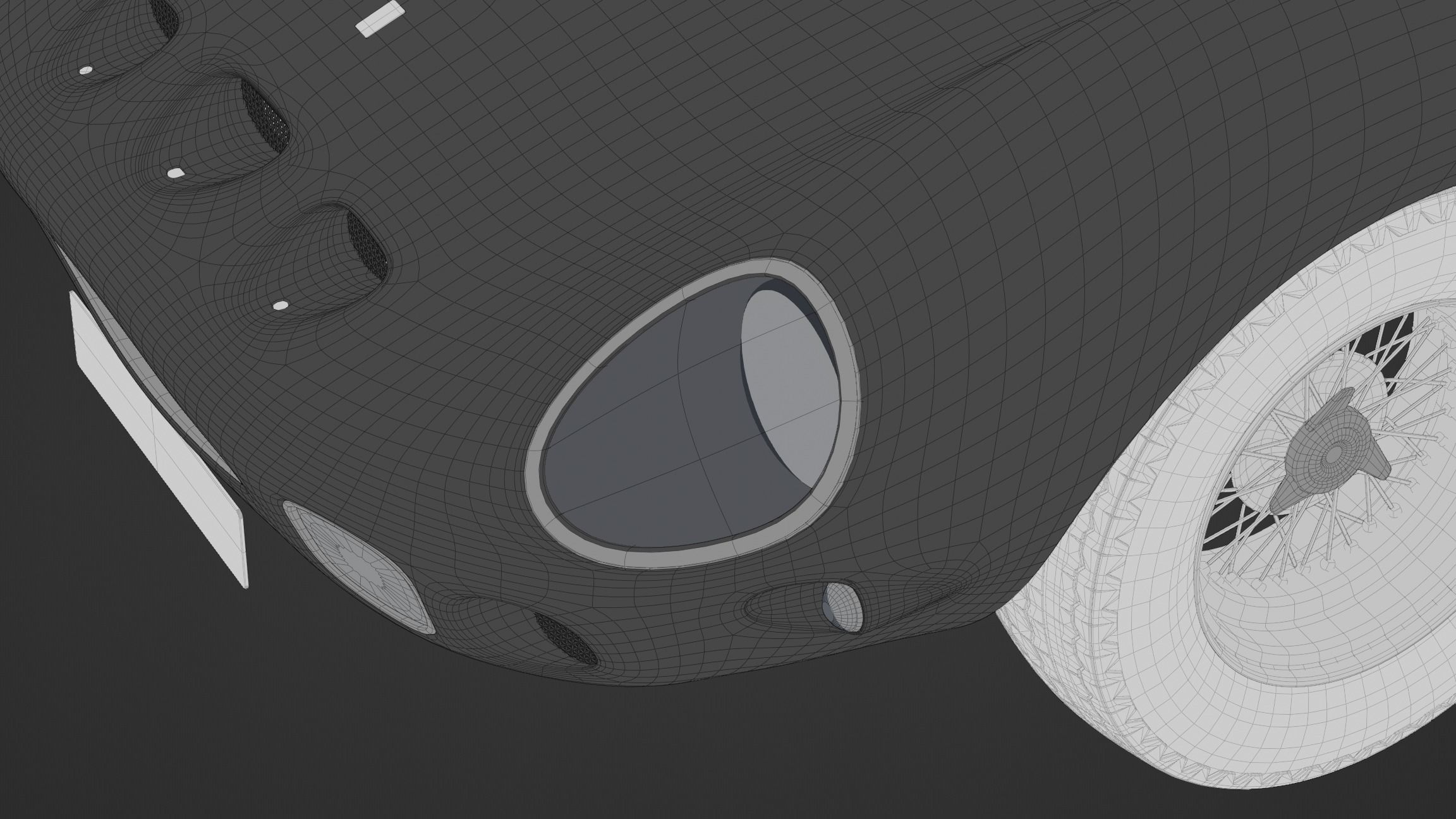 Ferrari 250 GTO - The Greatest Ferrari Ever Made Low-poly 3D model_9