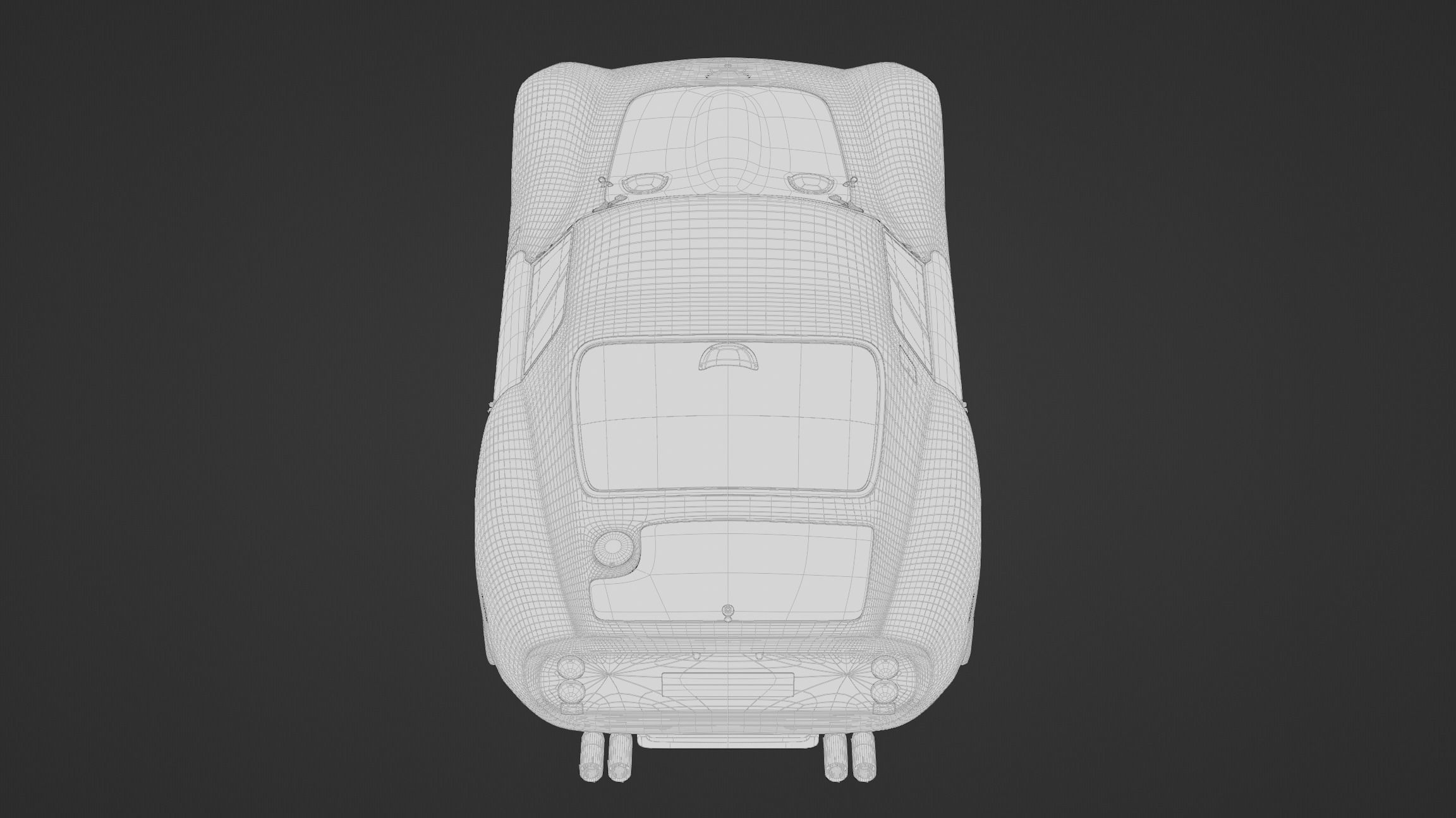 Ferrari 250 GTO - The Greatest Ferrari Ever Made Low-poly 3D model_8