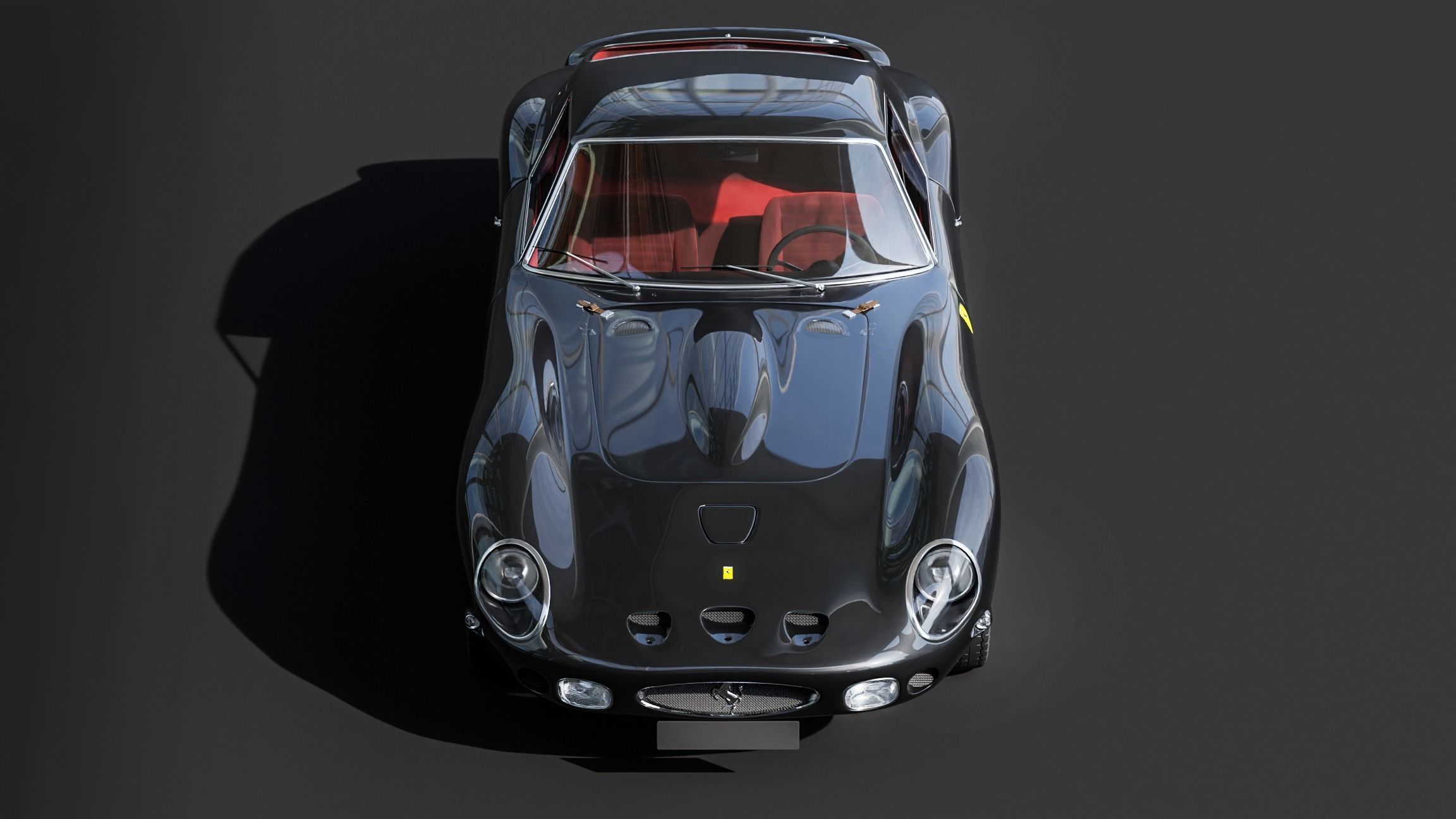 Ferrari 250 GTO - The Greatest Ferrari Ever Made Low-poly 3D model_1