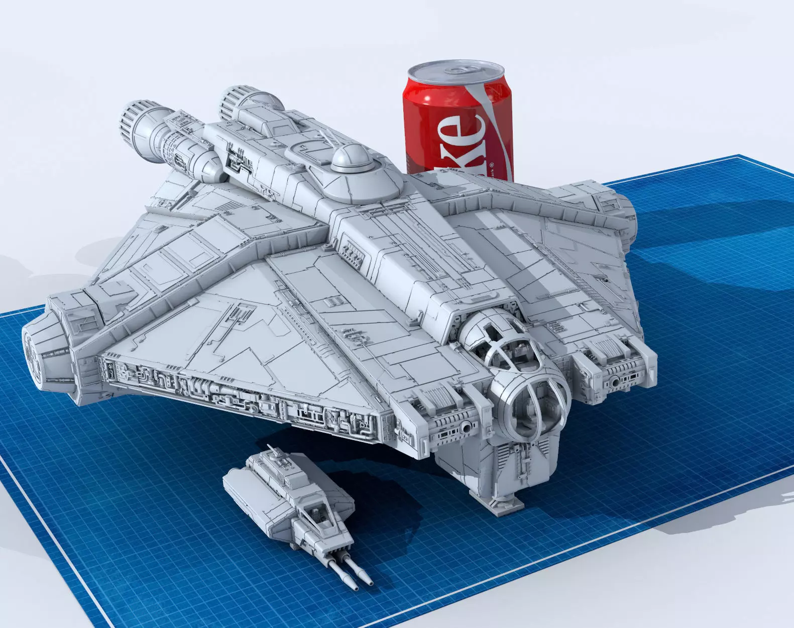 Star Wars REBELS Ghost and Phantom 1 3D print model_0