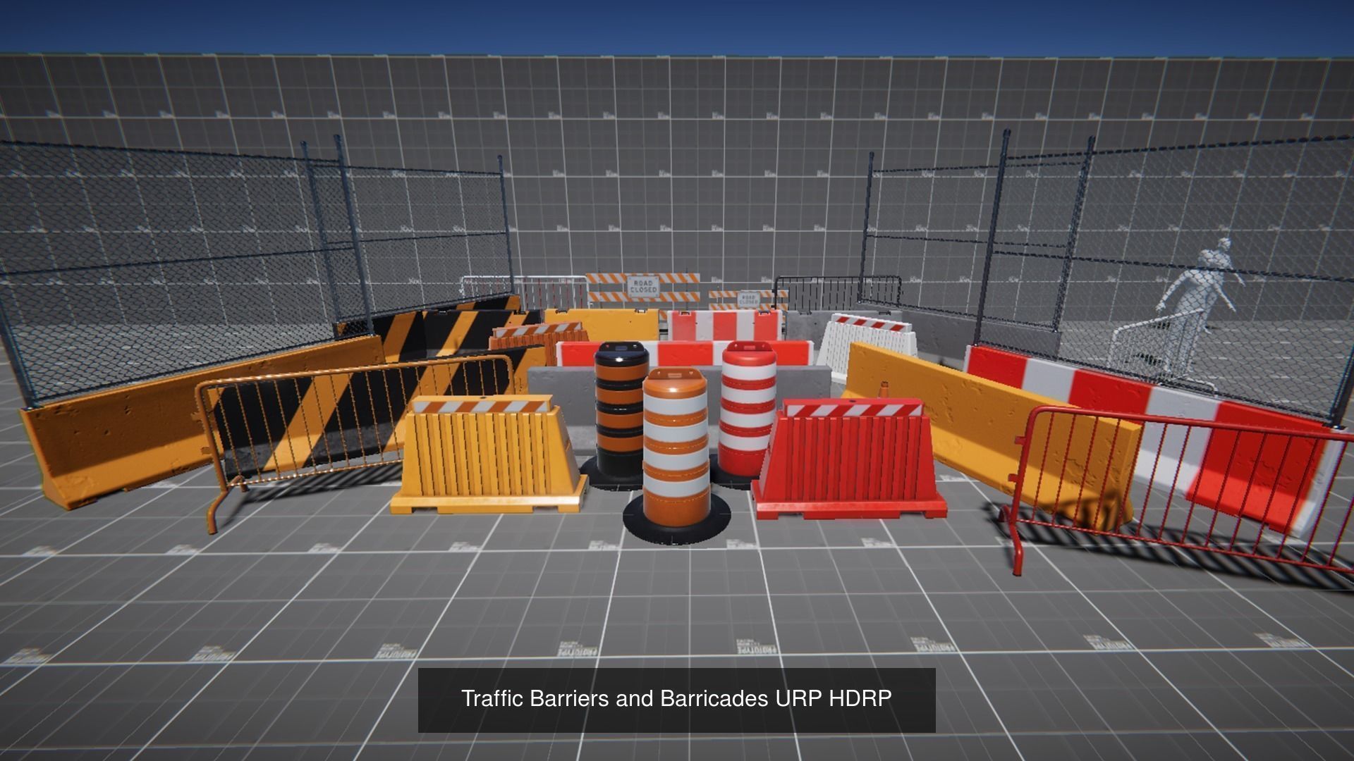 Traffic Safety 3D Model Collection_1