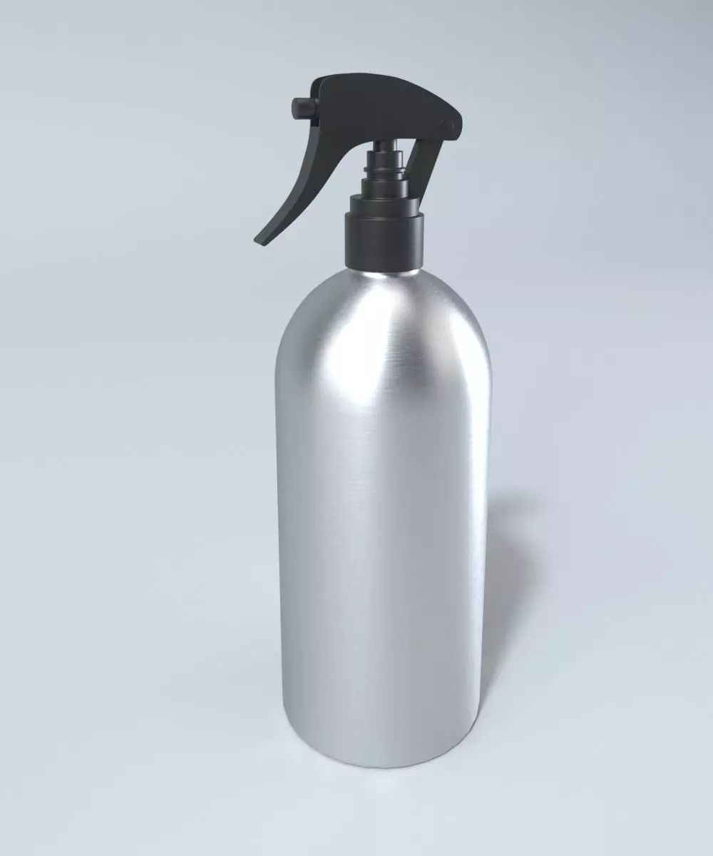 ALUMINIUM BOTTLE 3D model_0