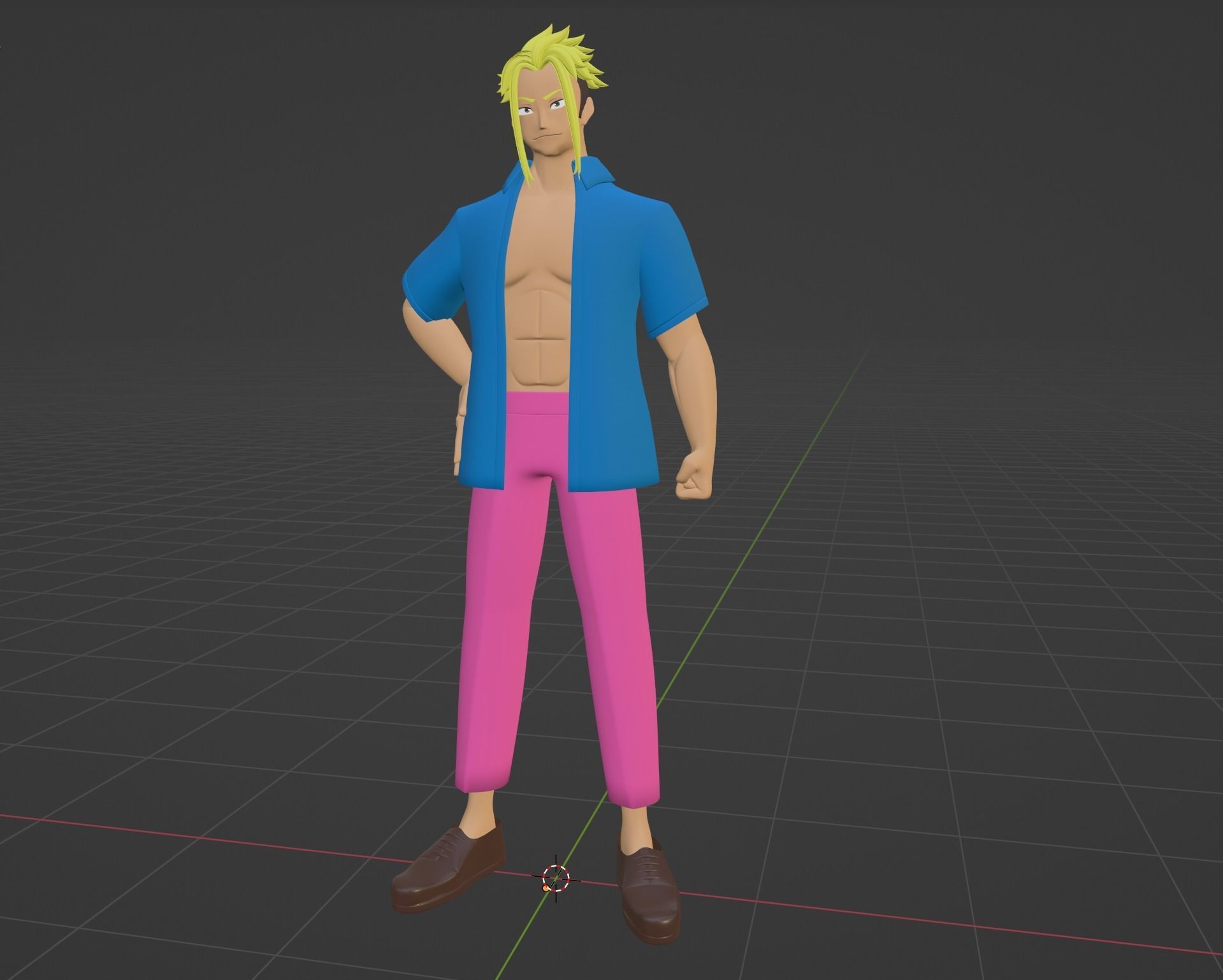 Kenichirou Ryuuzaki - Zom 100 3D model_5