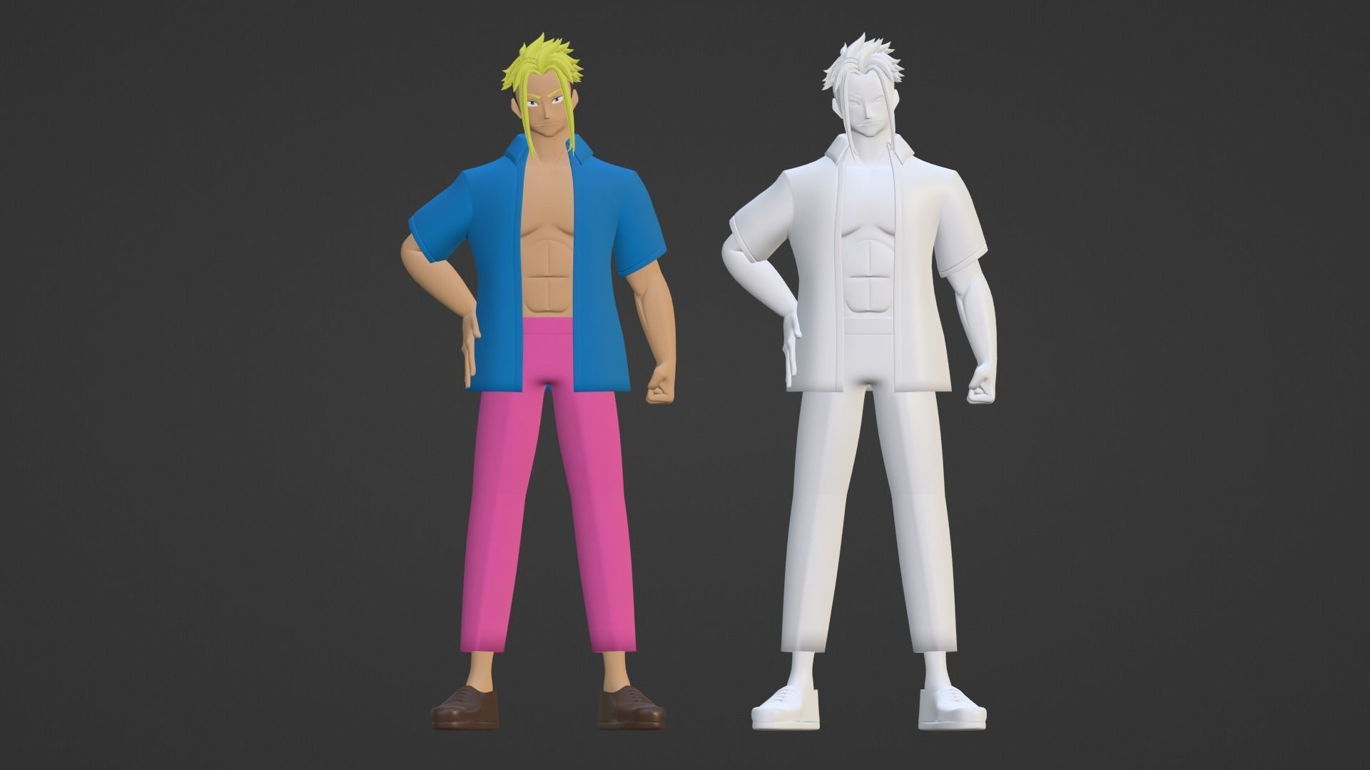 Kenichirou Ryuuzaki - Zom 100 3D model_16