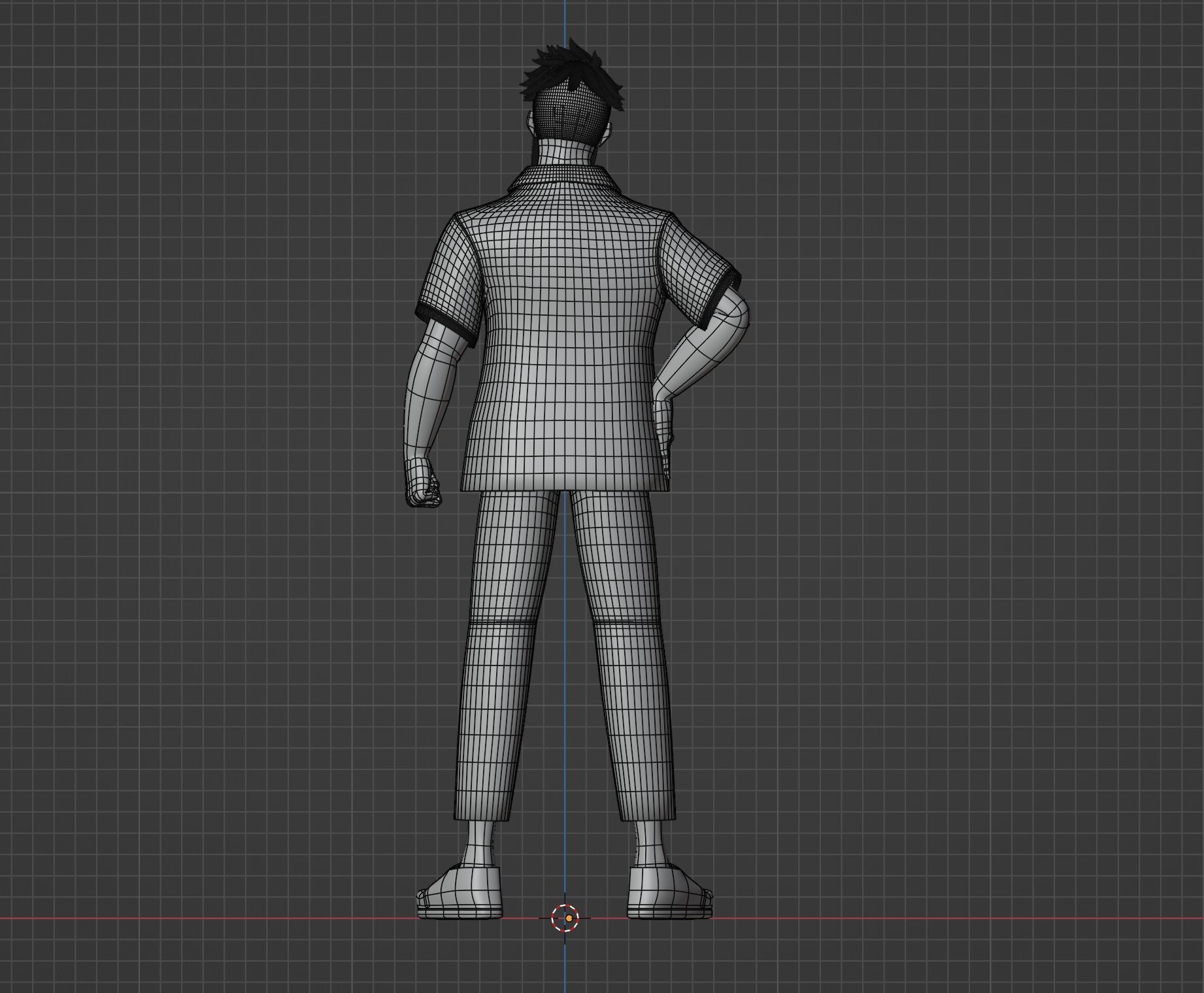 Kenichirou Ryuuzaki - Zom 100 3D model_12
