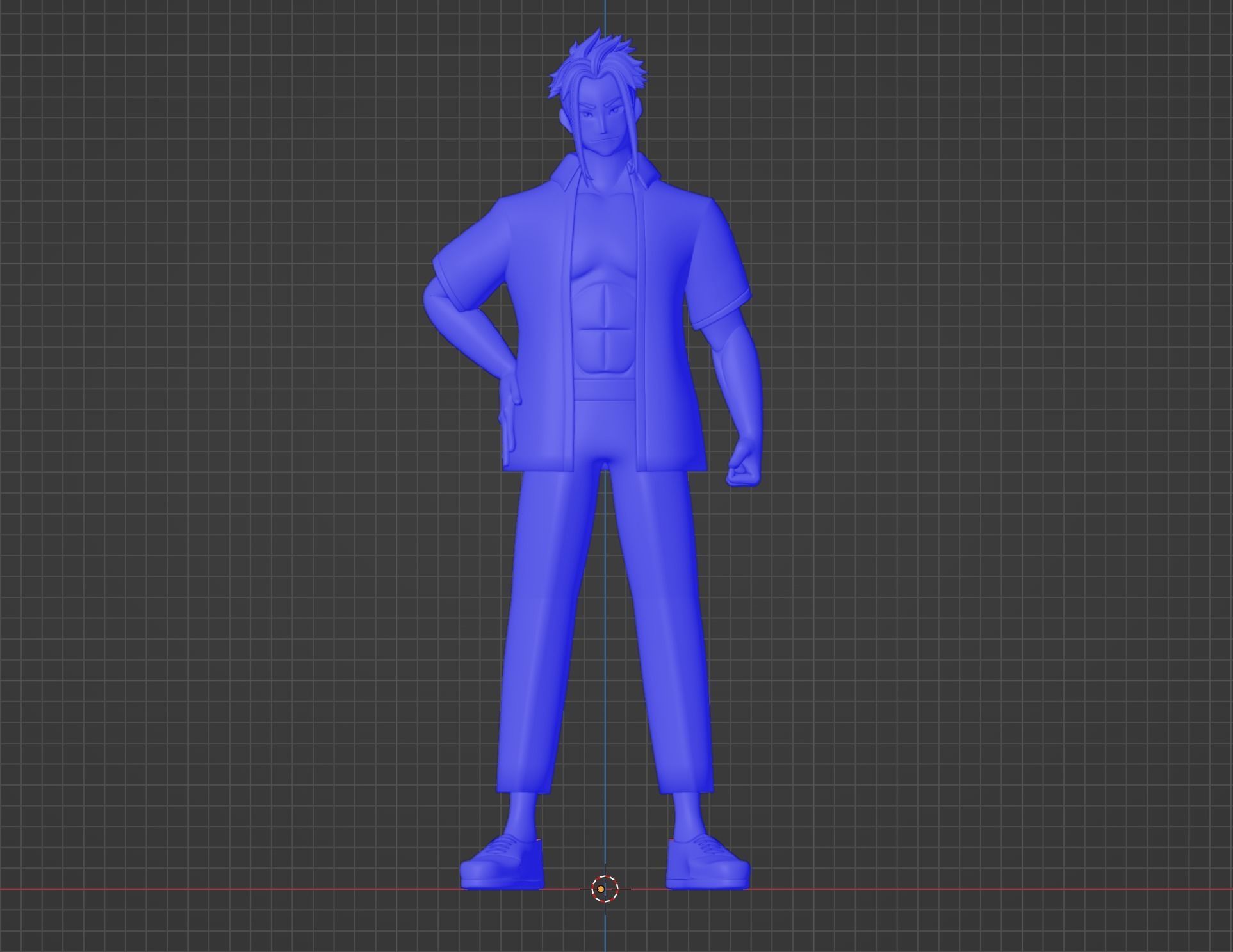 Kenichirou Ryuuzaki - Zom 100 3D model_15