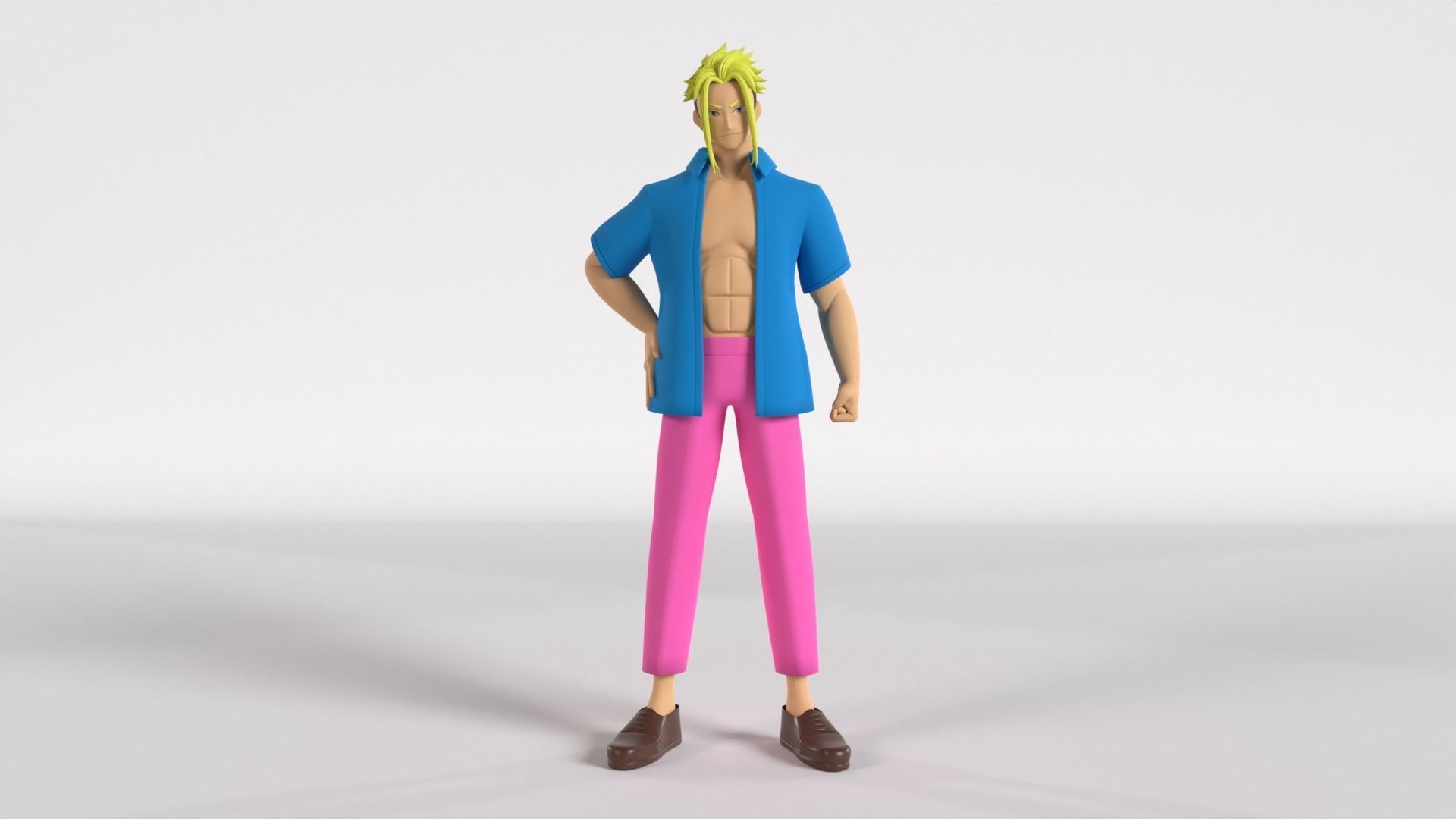 Kenichirou Ryuuzaki - Zom 100 3D model_4