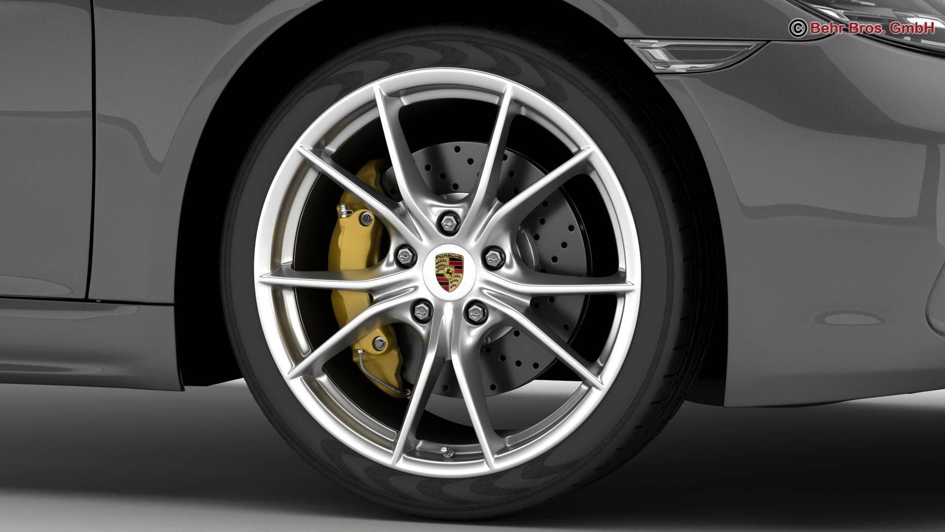 Porsche 718 Boxster 2017 3D model_8