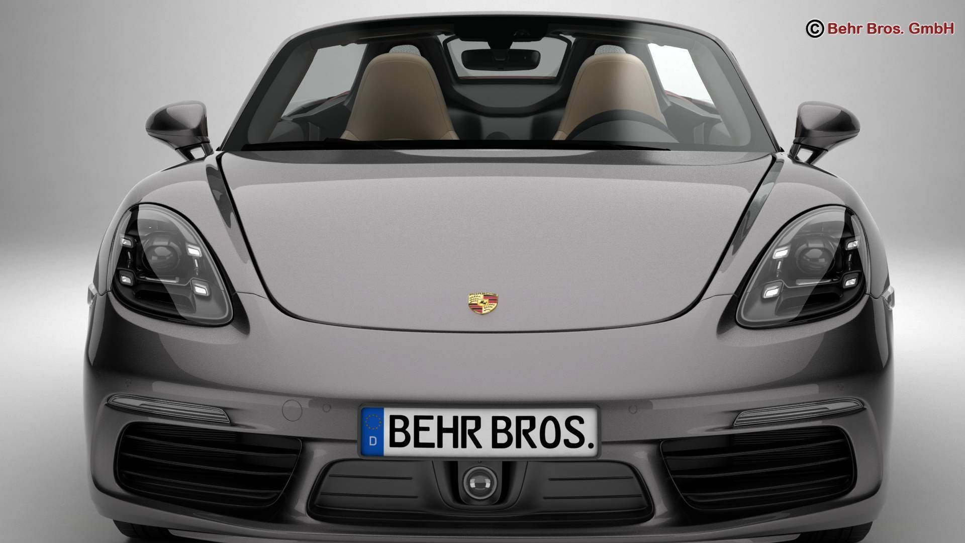 Porsche 718 Boxster 2017 3D model_6