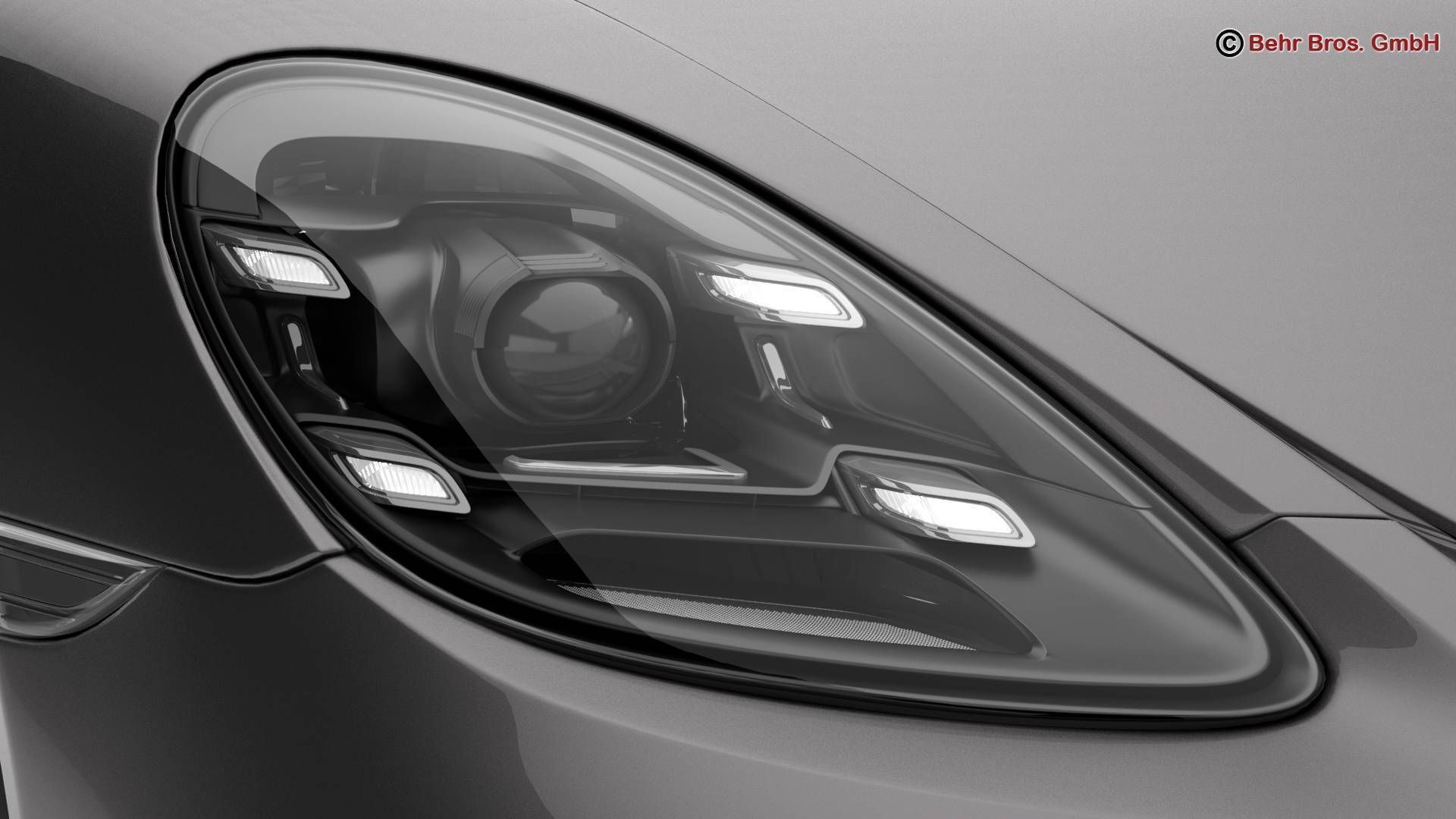 Porsche 718 Boxster 2017 3D model_9