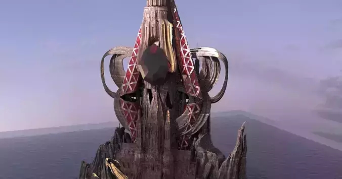 He man inspired Great Weaved Tower