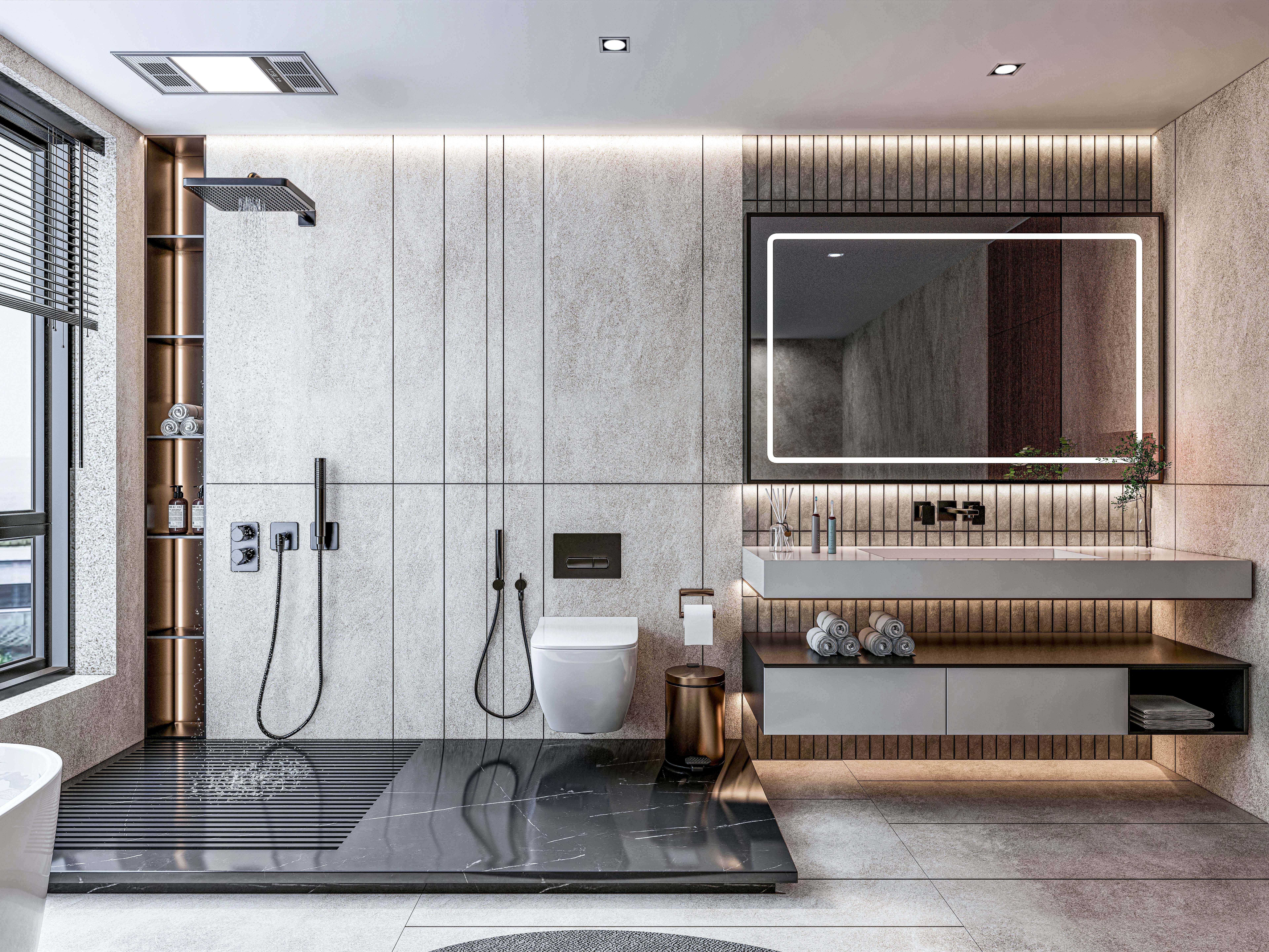 Bathroom 5 3D model_4