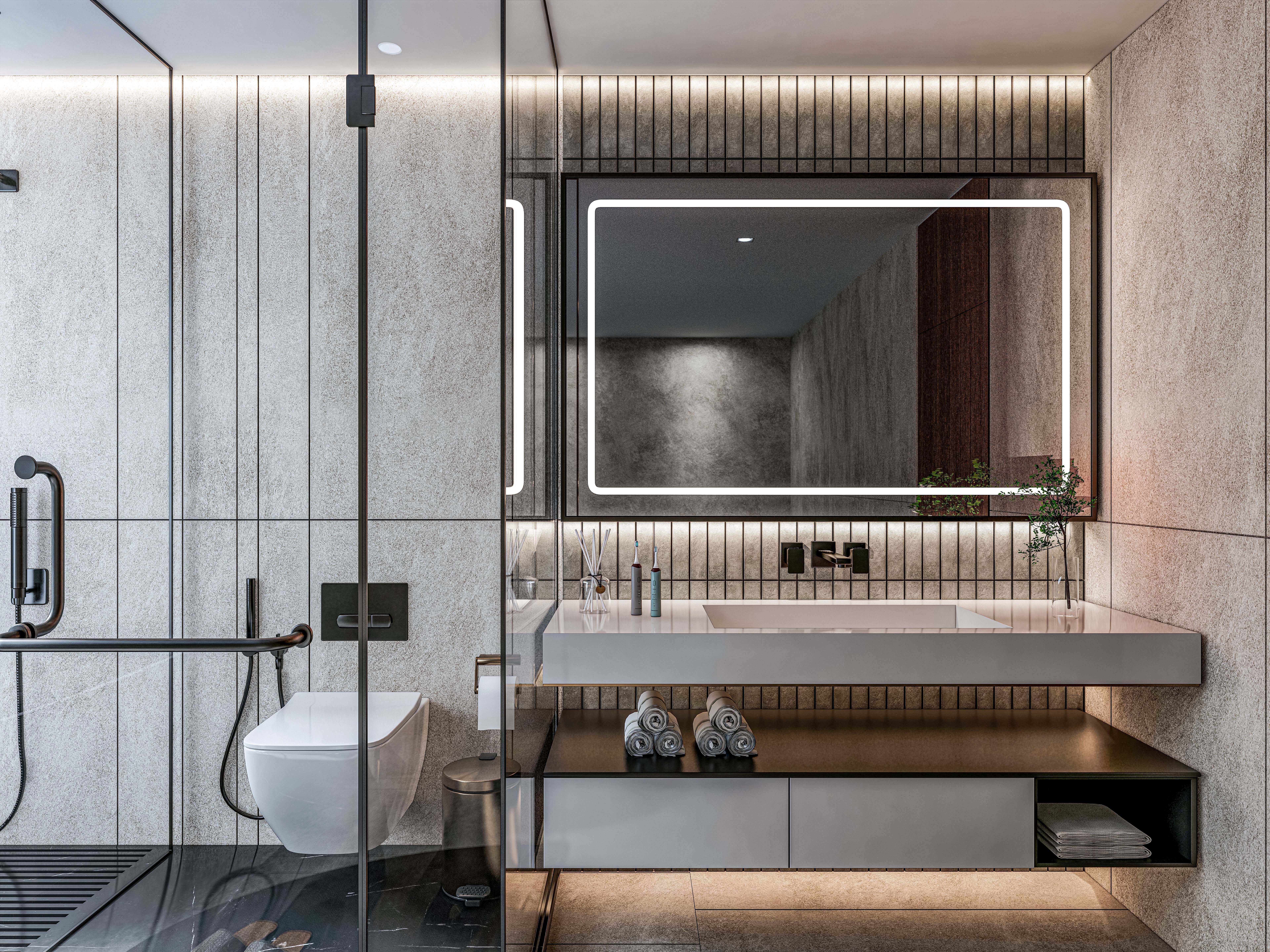 Bathroom 5 3D model_9