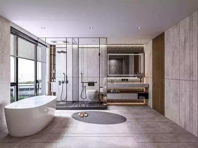 Bathroom 5 3D model