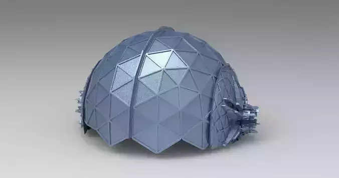 Greenhouse Jupiter Luna dome ruin 