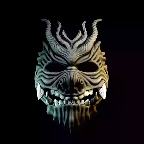 Oni Mask 2 Demon Full Face
