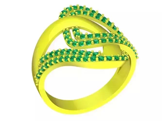 6058 korean fashion diamond women ring