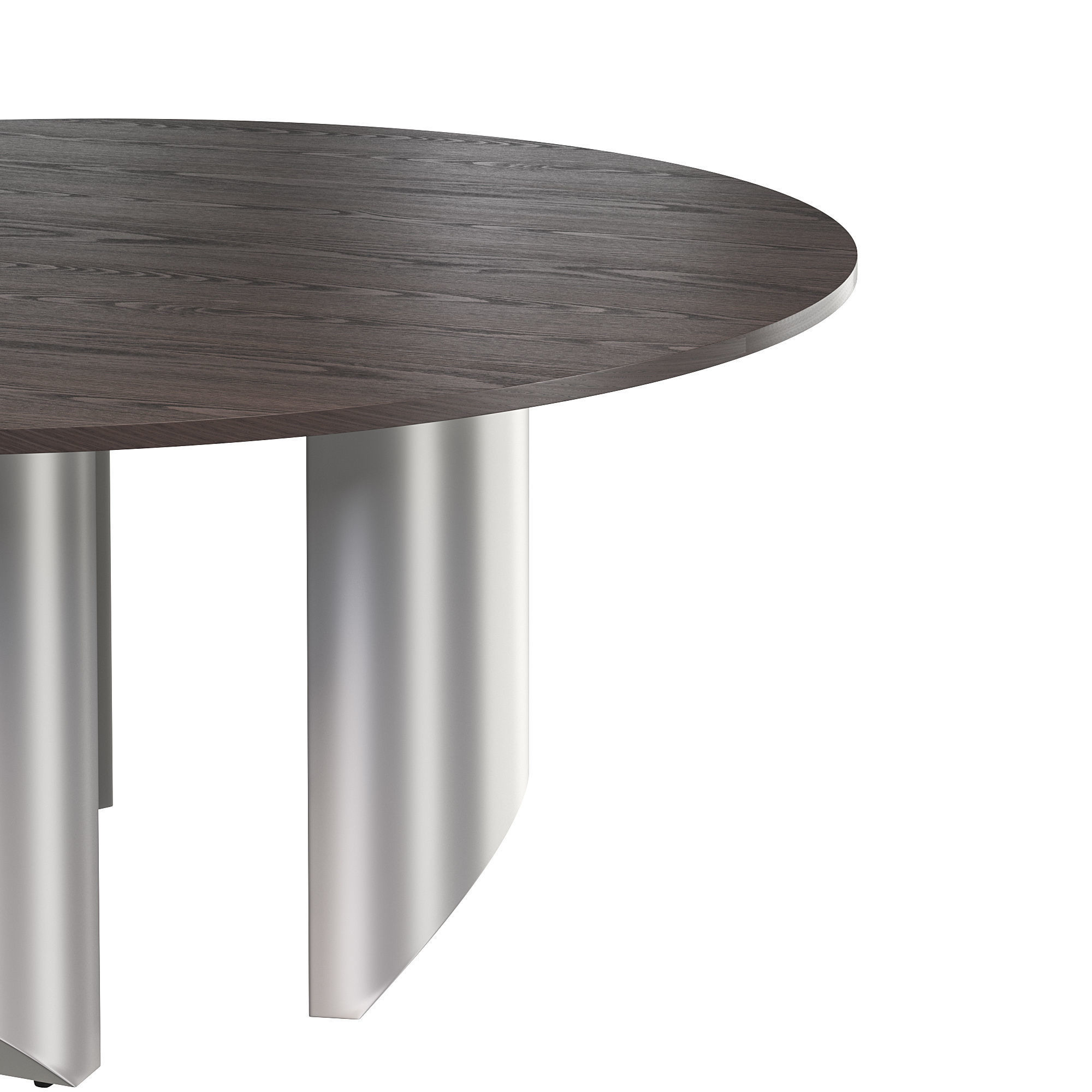 Wedge dining 3D model_2