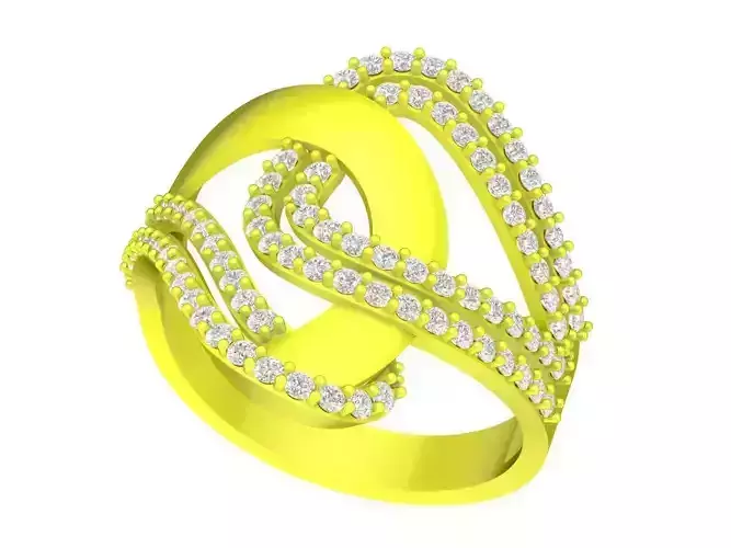 6059 fashion diamond women ring