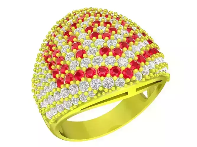 6067 korean diamond women ring