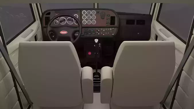 Peterbilt-379 Interior