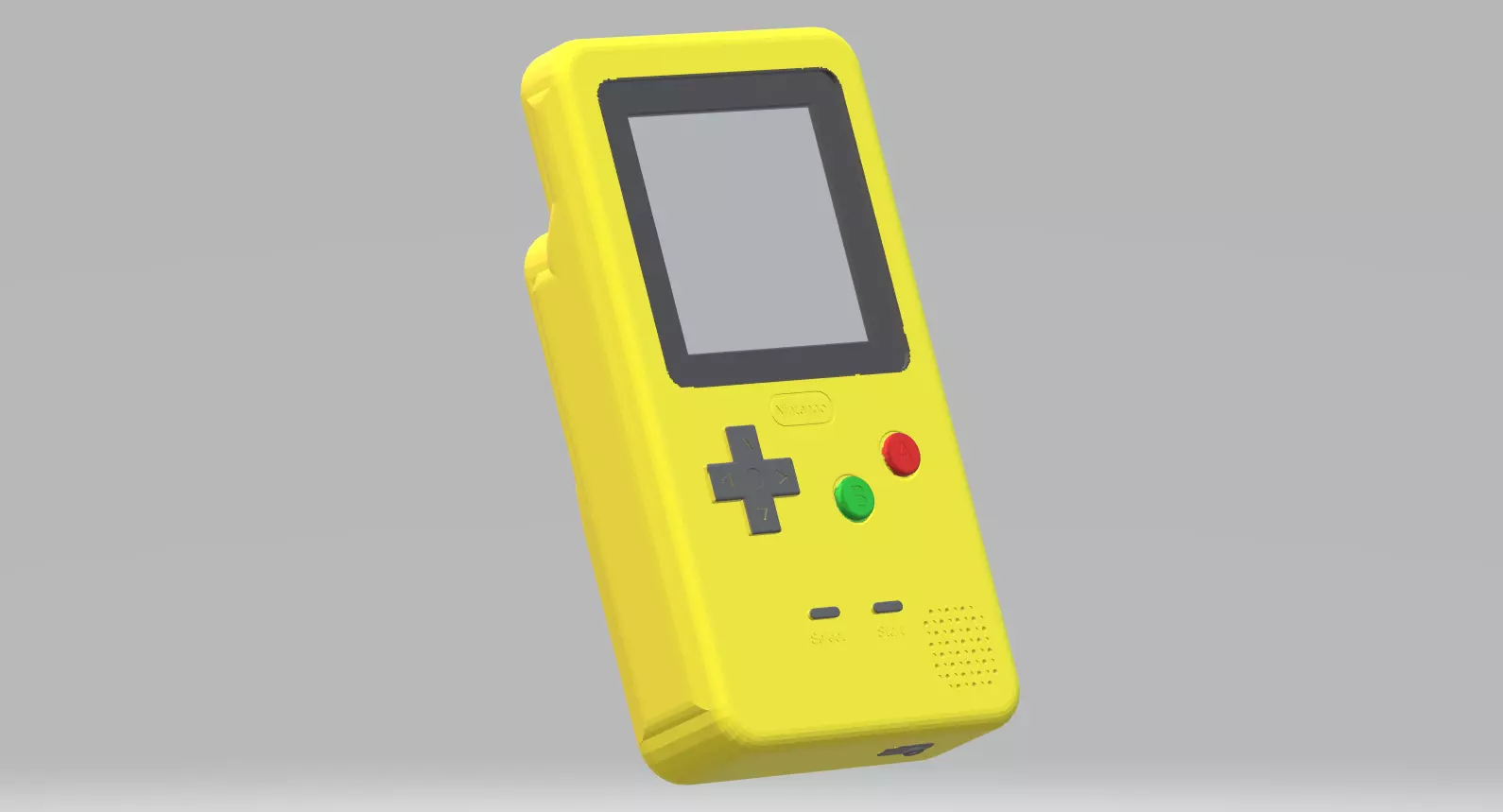 HSH3-082023 Gameboy Color Model 3D print model