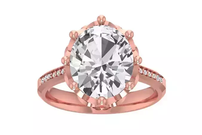 Women Solitaire Engagement Ring