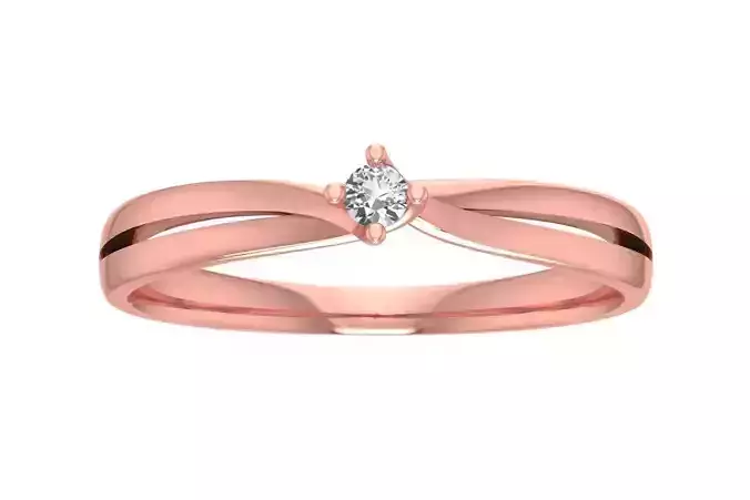 Women Solitaire Engagement Ring
