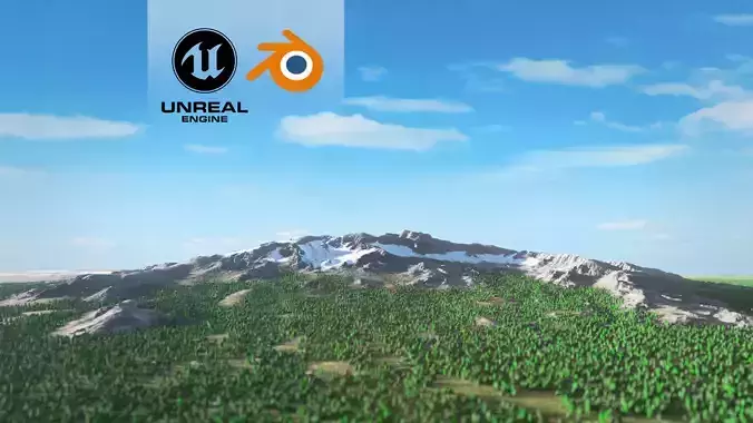 Volcano Mountain Range Version 1