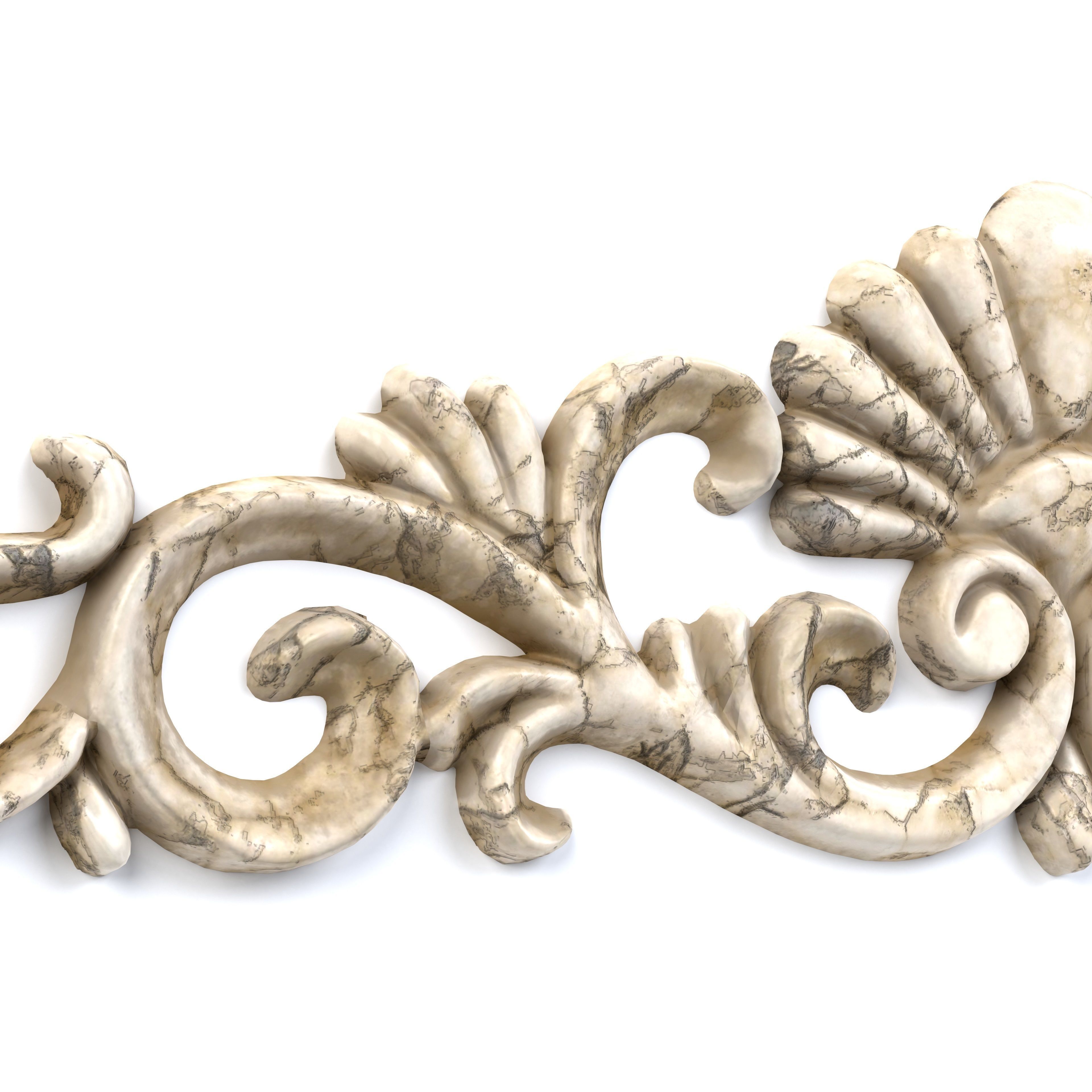 4 Low-Poly Ornament Vol 09-2 3D model_2