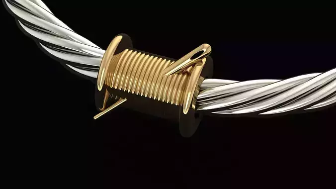 Spool Thread Charm 3D print model
