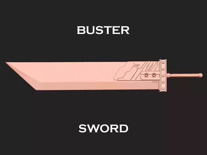 Final Fantasy VII - Buster sword