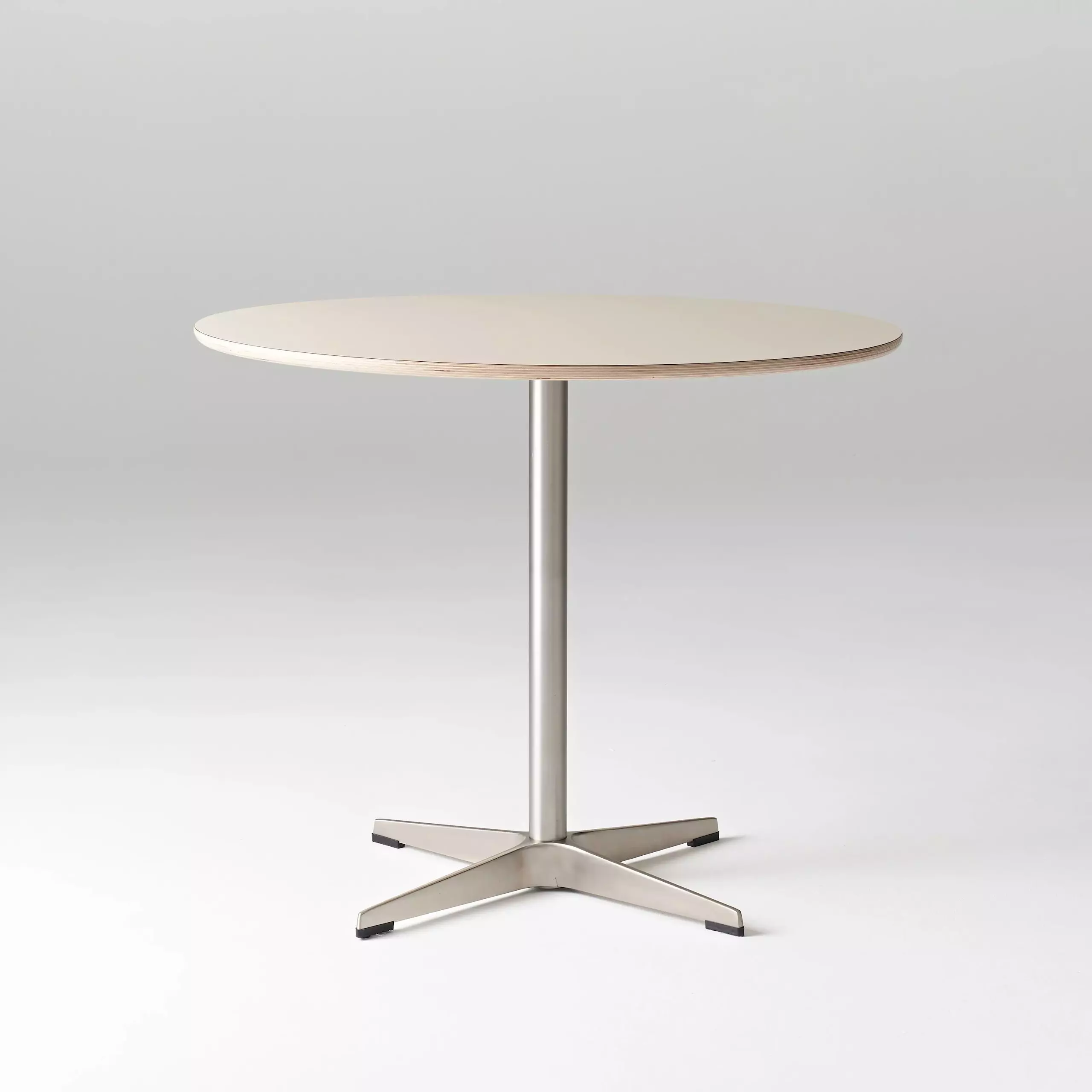 Willy Round Table Cafe Series Wood Edge 3D model_0