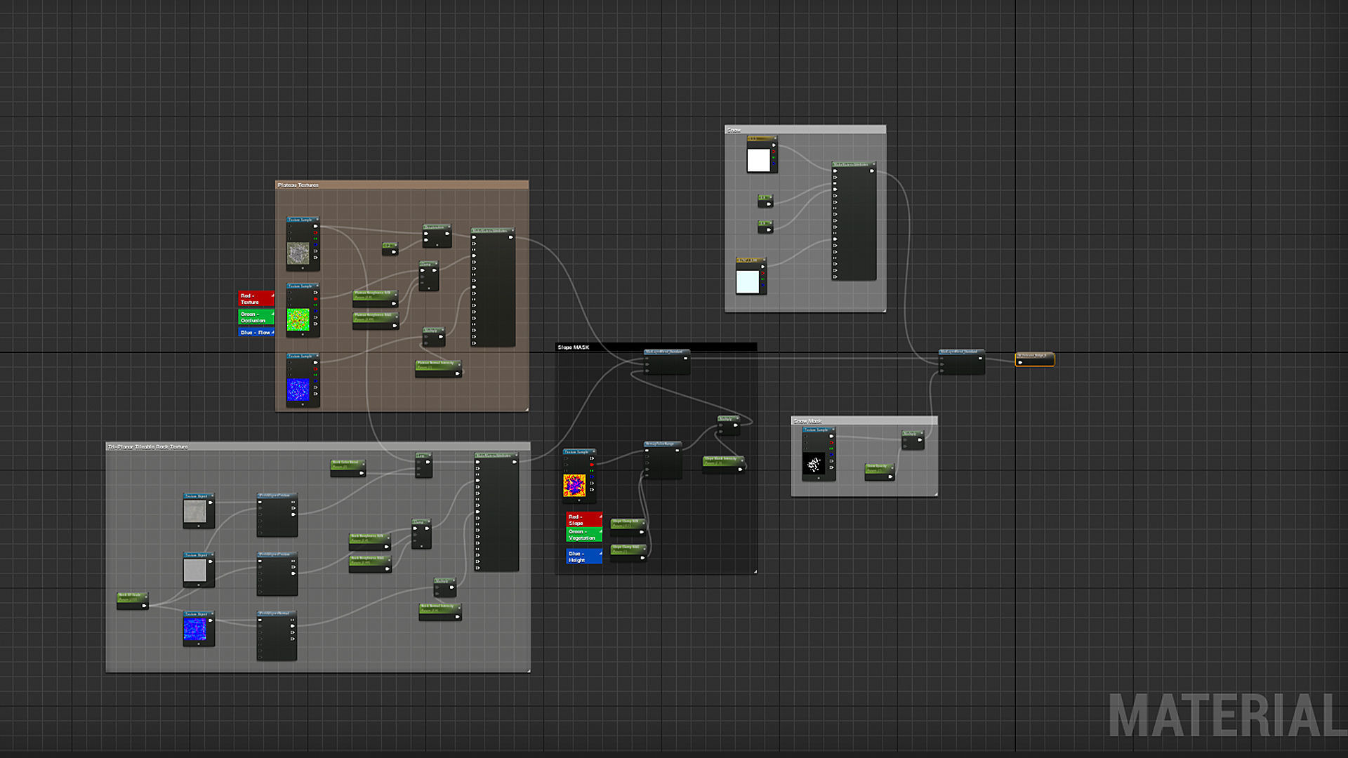 Volcano Mountain Range Version 5 3D model_15