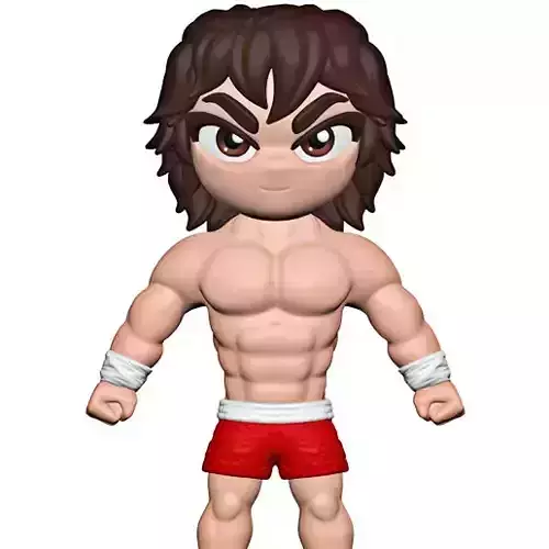 Baki Hanma the Grappler son of ogre 3D print model