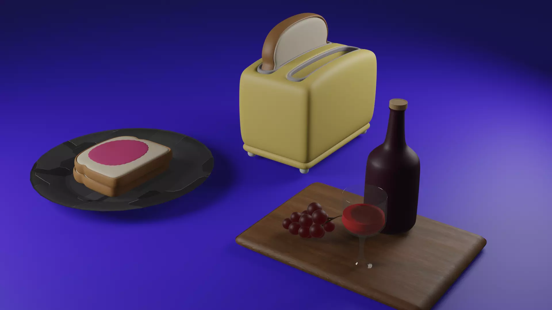 Food Item Free 3D model_0