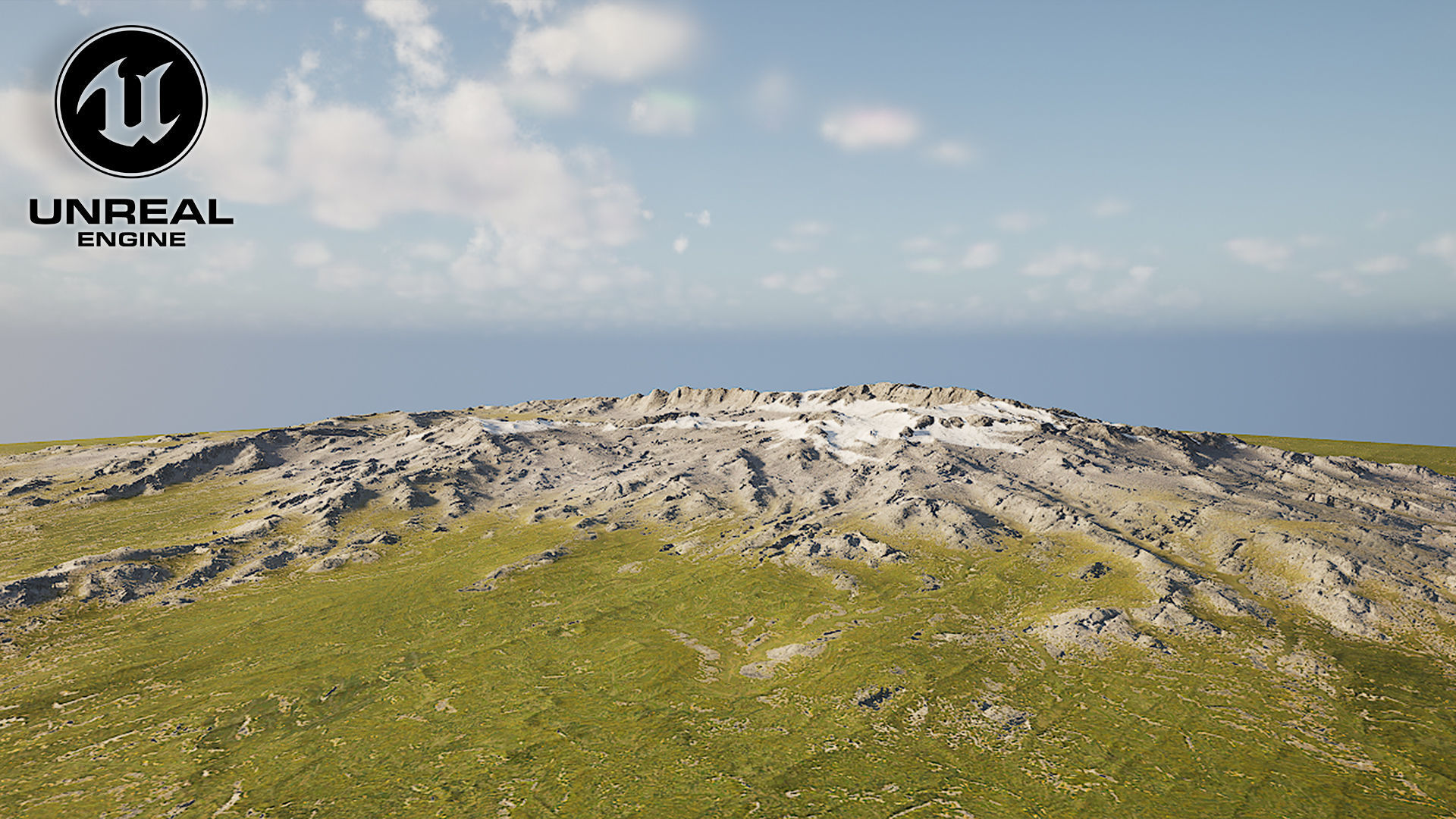 Volcano Mountain Range Version 6 3D model_16