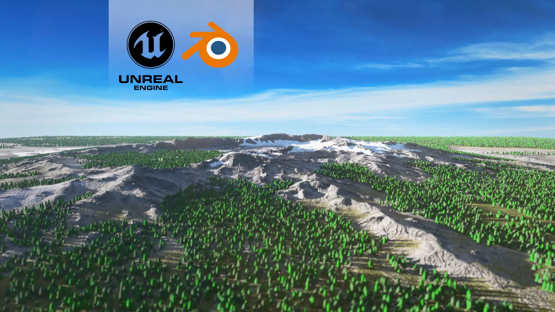Volcano Mountain Range Version 6 3D model_0
