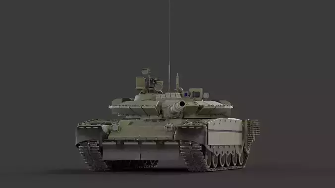 T-80BVM Russian MBT 3D model
